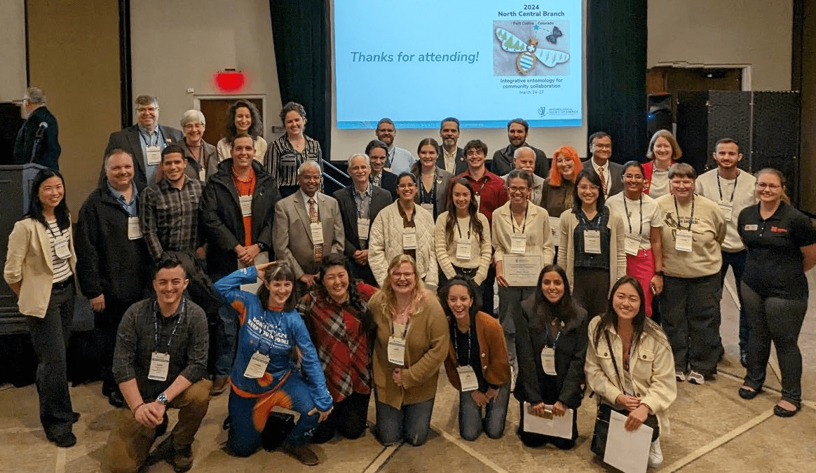 Entomology Department celebrates awards at North Central Branch meeting