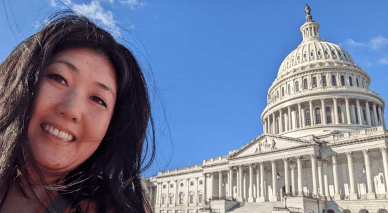 Dr. Judy Wu-Smart at the US Capitol Building