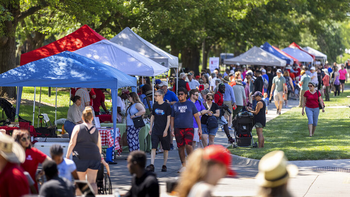 Hundreds attended the first East Campus Discovery Days and Farmer’s Market. The event featured hands-on, science-focused activities, live music and multiple vendors.