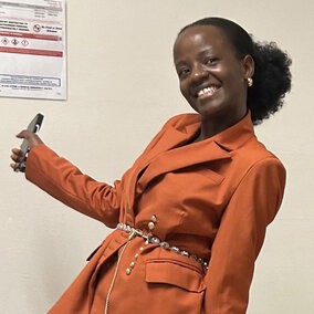 Edith Ikuze graduation photo